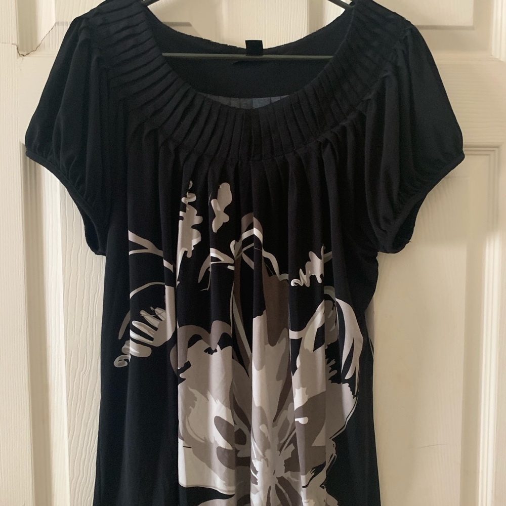 Style & Co Short Sleeve Top Sz XL